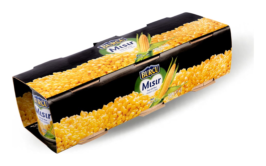Burcu Konserve Mısır 3x200 Gr