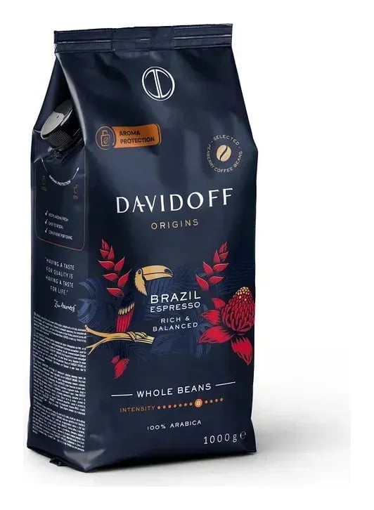 Davidoff Origins Brazil Çekirdek Kahve 1000 g